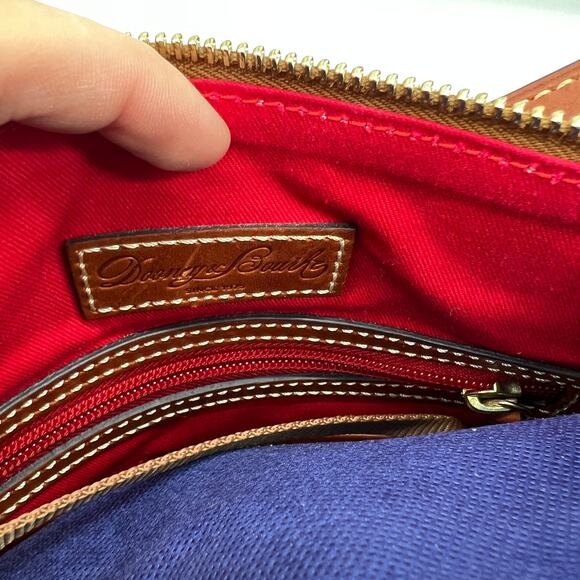 Dooney & Bourke Pebble Leather Crossbody Purse Black - Picture 11 of 12